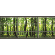  Fotótapéta Nézd meg az erdőt 3D panoráma  3XL Vlies tapéta, díszléc és más dekoráció