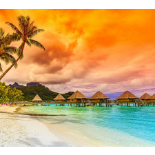  Fotótapéta Vihar a paradicsomban, 300 x 250 cm tapéta, díszléc és más dekoráció