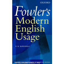 FOWLER'S MODERN ENGLISH USAGE nyelvkönyv, szótár