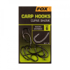 FOX Carp Hooks Curve Shank horog 10db nikkel bevonattal - 8