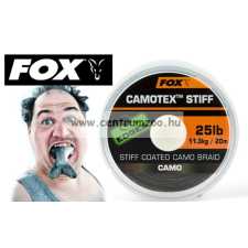  Fox Edges™ Camotex Stiff 20Lb - 20M (Cac738) Előkezsinór horgászzsinór