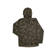 Fox LW BLack Camo Split Zip Hoody Small (CFX291) horgászkiegészítő