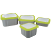  Fox Matrix Bait Boxes Solid Top - 3.3pt 1,86l Solid Top 17x17x9cm (GBT018)