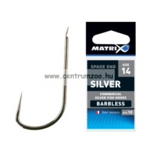 Fox Matrix Silver Barbless (Ghk***) Feeder És Match Horog horog