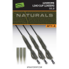 FOX Naturals Leadcore Power Grip Lead Clip Leaders fonott süllyedő előke 3db - 50lbs