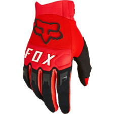 Fox Racing FOX Dirtpaw cross kesztyű - fluo piros motoros kesztyű