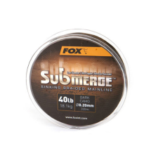  Fox Submerge™ Sinking Braided Mainline - Dark Camo 25lb 0.16mm 600m fonott süllyedő zsinór (CBL009) horgászzsinór
