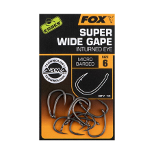 FOX Super Wide Gape horog 10db teflon bevonattal teflon bevonattal - 4 horog