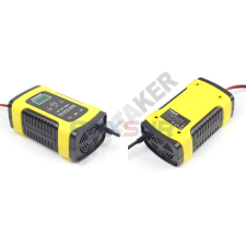 Foxsur Akkumulátor töltő Foxsur 12V 5A LCD kijelzővel, regeneráló funkcióval horgászkiegészítő