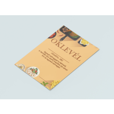  Főzős oklevél ajándéktárgy