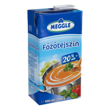  Főzőtejszín MEGGLE UHT 20% 500ml alapvető élelmiszer