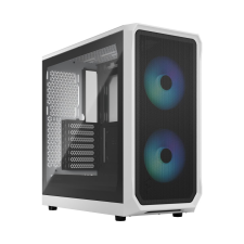 FRACTAL DESIGN Focus 2 RGB Tempered Glass White TG Clear Tint számítógép ház