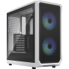 FRACTAL DESIGN Focus 2 RGB White TG Clear Tint