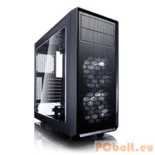 FRACTAL DESIGN Fractal Design FD-CA-FOCUS-BK-W Window Számítógépház - Fekete számítógép ház