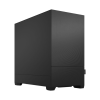 FRACTAL DESIGN Pop Mini Silent táp nélküli mATX ház Black Solid - fekete (FD-C-POS1M-01) (FD-C-POS1M-01)