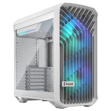 FRACTAL DESIGN Torrent Compact RGB TG fehér számítógép ház