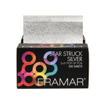 Framar Star Struck Silver 500db Elővágott Dombornyomott Hajfestő Fólia fodrászkellék