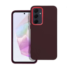  Frame Samsung Galaxy A35 5G közepesen ütésálló tok kameravédő kerettel, lila tok és táska