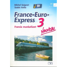  France-Euro-Express Nouveau 3 francia munkafüzet nyelvkönyv, szótár