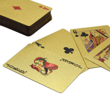  Francia kártya, póker kártya pakli - arany kártyajáték