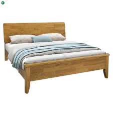  Franciaágy, 180x200, masszív fa, természetes, NOEMI ágy és ágykellék