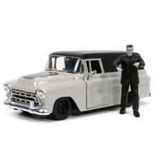 Frankenstein Chevy Suburban Delivery 1957 kb. + figura szett gyerek makett