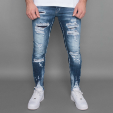 Frayed Skinny Farmernadrág - Méret: 33 férfi nadrág