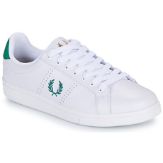 Fred Perry Rövid szárú edzőcipők B4 LEATHER / SUEDE Fehér 43