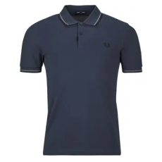 Fred Perry Rövid ujjú galléros pólók TWIN TIPPED FRED PERRY SHIRT Szürke EU L