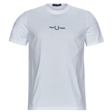 Fred Perry Rövid ujjú pólók EMBROIDERED T-SHIRT Fehér EU XL