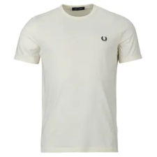 Fred Perry Rövid ujjú pólók RINGER T-SHIRT Bézs EU M férfi póló