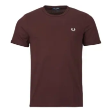 Fred Perry Rövid ujjú pólók RINGER T-SHIRT Bordó EU XL férfi póló