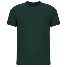 Fred Perry Rövid ujjú pólók RINGER T-SHIRT Zöld EU XS férfi póló