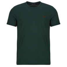 Fred Perry Rövid ujjú pólók RINGER T-SHIRT Zöld EU XXL