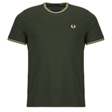 Fred Perry Rövid ujjú pólók TWIN TIPPED T-SHIRT Zöld EU XS