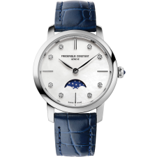 Frederique Constant FC-206MPWD1S6 Slimline Moonphase Ladies Watch , karóra