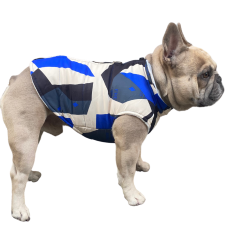  Free Dogs bélelt kutyakabát, kék, 6XL-es kutyaruha