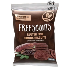 FreeScuits gluténmentes keksz édesítőszerrel 200g kakaós csokoládé és édesség