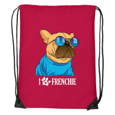 Frenchie - Sport táska piros tornazsák