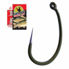 Frenetic horog 565/BARBLESS/ - Méret: 6Szin: Oliva zöldCsomagolás: 10db/csomag horog