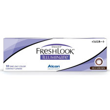 Freshlook Dailies® FreshLook® Illuminate™ Rich Brown 10 db kontaktlencse