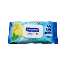 freshmaker Antibakteriális nedves törlőkendő 120db-os tisztító- és takarítószer, higiénia