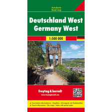 Freytag &amp; Berndt AK 0223 Nyugat-Németország térkép Freytag 1:500 000 2015 térkép