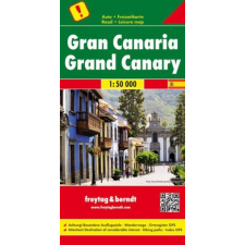 Freytag &amp; Berndt Gran Canaria térkép 1:50 000 Freytag térkép Top 10 Kanári-szigetek térkép AK 0525 térkép