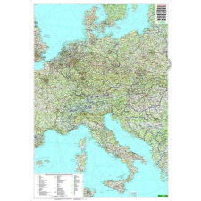 Freytag &amp; Berndt Közép-Európa falitérkép Freytag 1:2 000 000 87x123 cm térkép