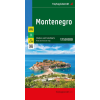 Freytag & Berndt Montenegró térkép, Crna Gora, 1:150 000 Freytag 2024.