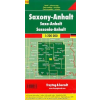 Freytag &amp; Berndt Németország 10 Szász-Anhalt, 1:200 000 Freytag térkép AK 0216