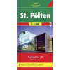 Freytag &amp; Berndt St. Pölten térkép Freytag &amp; Berndt 1:15 000