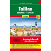 Freytag &amp; Berndt Tallinn térkép Freytag Pocket fóliás 1:10 000 2018