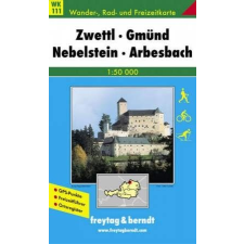 Freytag &amp; Berndt WK 111 Zwettl-Gmünd-Nebelstein-Arbesbach turista térkép Freytag 1:50 000 térkép